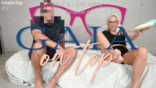 Naughty neighbor BearBang & GaiaOnTop get wild with a massive butt plug and fisting