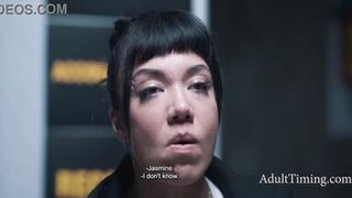 Lucky Fate, Kenna James, Seth Gamble, Anna Claire Clouds, Jane Wilde, Nathan Bronson, Olivia Jay, and Diego Perez engage in a - 10 image