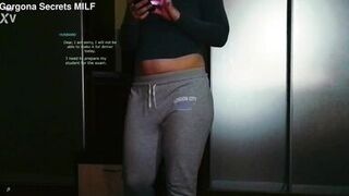 Naughty MILF teacher Mitridatmun seduces her blonde student with her big butt