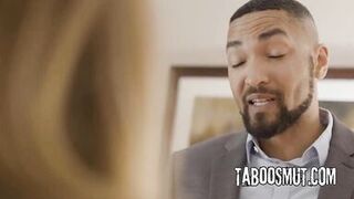 Watch Natasha Nice's curvy natural tits bounce as she takes a hard pounding from Mickey Mod in taboo doggystyle action - 6 image