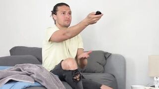 Stepmom Natasha Nice seduces stepson with her massive boobs & takes his load - 1 image