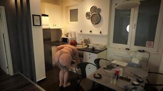 Watch young stud get a hot creampie from stepmom's share bed