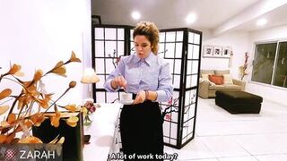 Watch Jhonny Camealot dominate his submissive wife in hardcore anal POV with big tits & big cock action