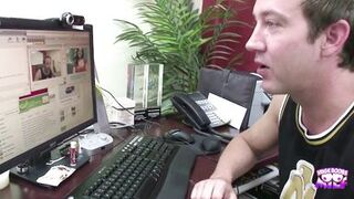 Vanessa Naughty & Will Powers deepthroat & take cum in mouth on the net - 3 image