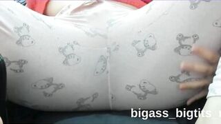Curvy PAJAMAS MILF gets naughty with her curvy body and hot body - 12 image