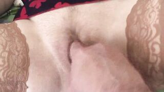 Konstanzia's hot MILF pussy gets fingered and squirts in close-up view - 12 image
