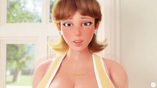 Curvy stepmom Daisy goes wild on massive cock in Mansion Days part 6 - 8 image