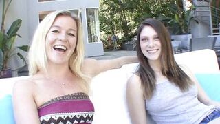 Watch Shae Snow & Shakira go wild with their wet lesbian pussy licking skills