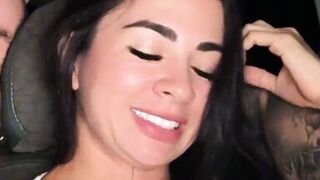 Silvana Lee's tight pussy drilled hard by Brian Evans' uncut dick in the car - 3 image