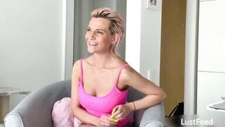 Watch Subil Arch's perfect tits and blonde hair get pounded hard before getting a massive facial in POV action - 6 image