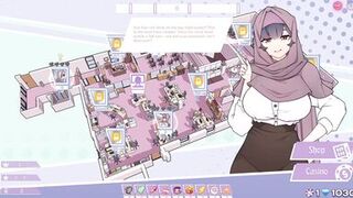 Hot MILF goes wild on desk - hot solo action! - 2 image
