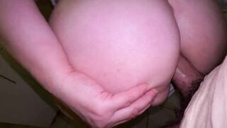 Stepson's hard cock stretches stepmom's tight ass wide open