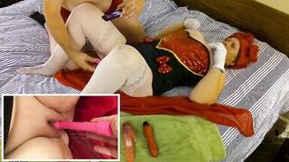 Watch Byg Myk and Carmen Angel's steamy MILF sex tape - Vibrator Play, Creampie, and more! - 4 image
