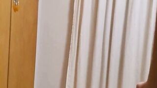 Watch Exotictracy's curvy MILF get her natural tits wet in a steamy POV striptease - 10 image