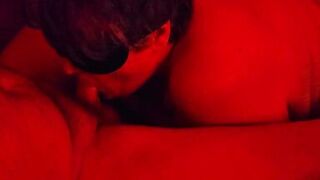 Slavegirl and MasterJ give curvy BBW a hot POV blowjob & cum swallow - 2 image