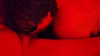 Slavegirl and MasterJ give curvy BBW a hot POV blowjob & cum swallow - 3 image