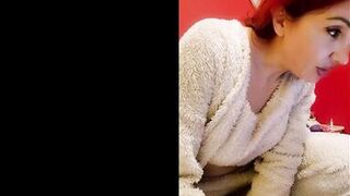 Chantal Channel's dirty talk leads to a kinky solo session with her big natural tits - 8 image