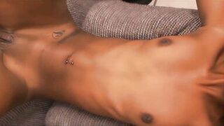 Divine's tight holes stretched in doggystyle by left-handed Larue - 15 image