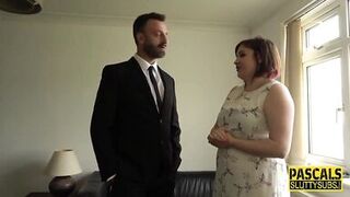 Laura Lou's submissive throat gets drilled hard and squirts like a milf - 2 image