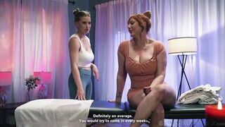 Lauren Phillips gets a special massage from busty MILF Octavia Red