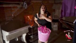 Chocolatito Cock bangs Licenciada Angie milf in a wild exhibitionist scene without panties - 6 image