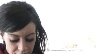 Vanessa Naughty & Dick James go wild in a steamy interracial creampie session - 1 image