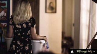 Stepmom Mona Wales seduces stepson Tyler Cruise with a hot anal fuck and cumshot - 3 image
