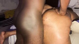 Chubby BBW MILF Naztyqueen takes a massive BBC in her curvy ass & tits - 12 image