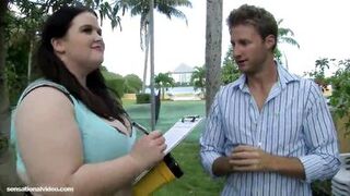 Holly Jayde's huge tits and mouth take on Levi Cash's thick white rod in doggystyle - 2 image