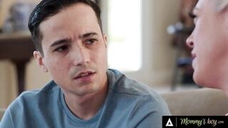 Stepson Ricky Spanish bangs stacked MILF Dee Williams' pussy and cums all over her big tits - 2 image