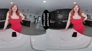 Watch Lauren Phillips cheat with her neighbor while her hubby watches in POV VR porn - 2 image