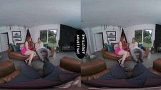 Watch Lauren Phillips cheat with her neighbor while her hubby watches in POV VR porn - 7 image