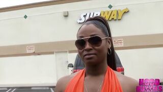 Kara Kane moans in pleasure as Rico Strong's BBC drills her tight ebony pussy and takes a hot facial - 2 image
