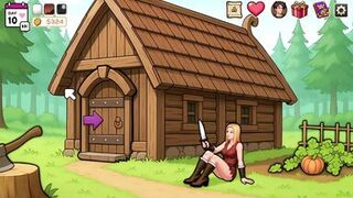 Dane's Porn Game: MILF with Big Tits Plays Hentai Game with Hunk - 11 image