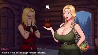 Dane's Porn Game: MILF with Big Tits Plays Hentai Game with Hunk - 12 image