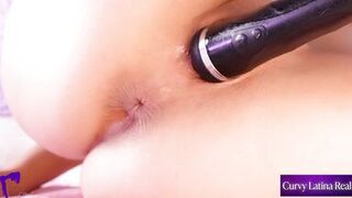 AlinaVelvet's tight pussy gets toyed & pounded in close-up action - voluptuous body included! - 14 image