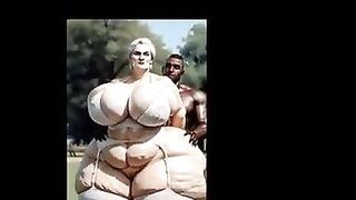 Compilation of Big Ass MILFs with Massive Dicks and Curves - 8 image