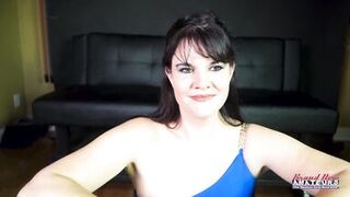 Jeff Lacy gives McKayla's curvy body a hard blowjob and makes her gagging on his load - 1 image