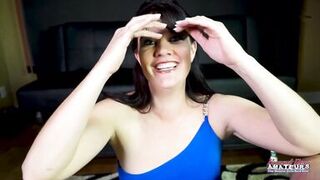 Jeff Lacy gives McKayla's curvy body a hard blowjob and makes her gagging on his load - 4 image