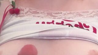 Kisicaxx's dirty talk and massive natural tits make you want to stroke your cock - 13 image
