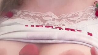 Kisicaxx's dirty talk and massive natural tits make you want to stroke your cock - 8 image