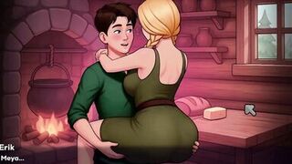 Busty MILF's Hentai Gameplay Adventure: Big Cock Fantasy