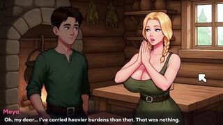Busty MILF's Hentai Gameplay Adventure: Big Cock Fantasy