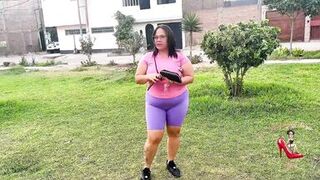 Chocolatito Cock & Licenciada Angiemilf50 do yoga with trainer in her room - 3 image
