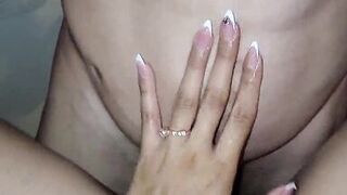 MILF Amber Valentina seduces her hubby and gets frisky in the pool - 14 image