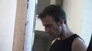 Stepson Pascal White pounds Magda Polak in a public restroom & gulps every drop of jizz - 6 image