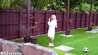 Watch Anastasia Shades get punished in doggystyle POV with Leo Valentino's big dick - 1 image
