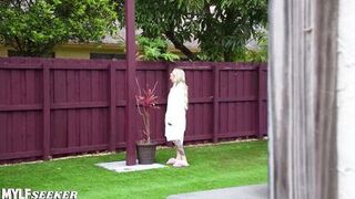 Watch Anastasia Shades get punished in doggystyle POV with Leo Valentino's big dick - 3 image