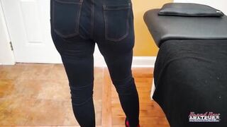 Watch Jeff Lacy dominate and gag on tight mature pussy of Diana in POV - 2 image