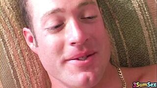 Chelsea Zinn gets her tight pussy and ass stuffed by two hung studs in a wild outdoor threesome - 2 image